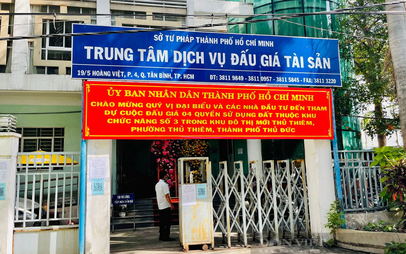 dịch vụ đấu giá bất động sản
